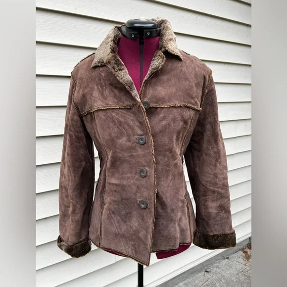 Murano Jackets Coats Vintage Retro Suede Jacket Poshmark